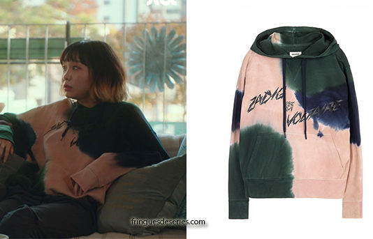 ITAEWON CLASS : Jo Yi Seo’s tie dye hoodie in S1E04