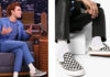 STYLE : KJ APA with checkered sneakers