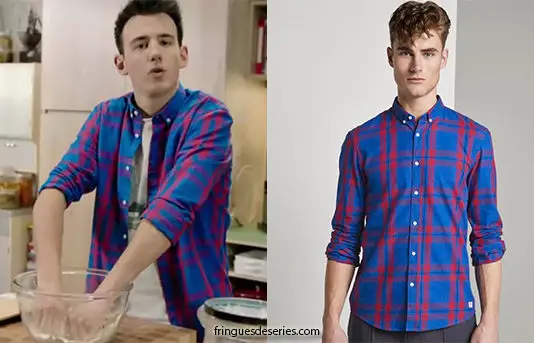 LOÏC, FOU DE CUISINE : la chemise bleue de Loïc