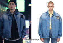 ITAEWON CLASS : Sae Ro Yi’s big denim jacket in S1E01