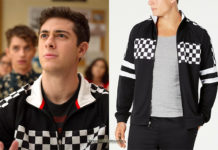 Never Have I Ever : Ben’s checkerboard track jacket in S1E0