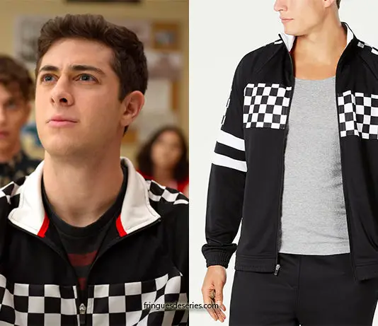 Never Have I Ever : Ben’s checkerboard track jacket in S1E0