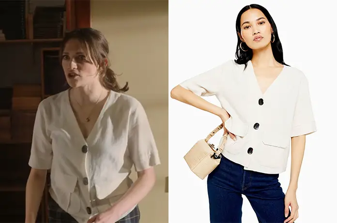 FEEL GOOD : George’s button down top in s1e03