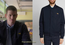 ELITE : Guzman’s navy jacket in S3E04