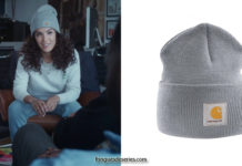 VALIDÉ : le bonnet gris d’Inès dans l’épisode 3