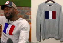 THE CIRCLE GAME : le sweat drapeau français de Cédric