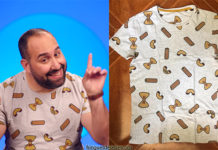 THE CIRCLE GAME : le t-shirt pâtes de Gabriel (Rudy) dans l’épisode 2