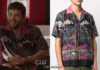 DYNASTY : Sam’s surf-print shirt in S3E18