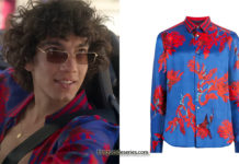 ELITE : Valerio’s floral satin shirt in S3E02