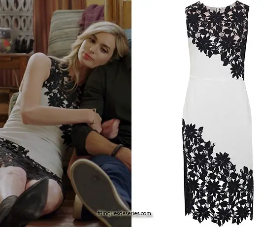 UPLOAD : Ingrid’s white floral dress in S1E01