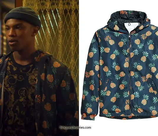 BLOOD & WATER : KB’s pineapple print windbreaker