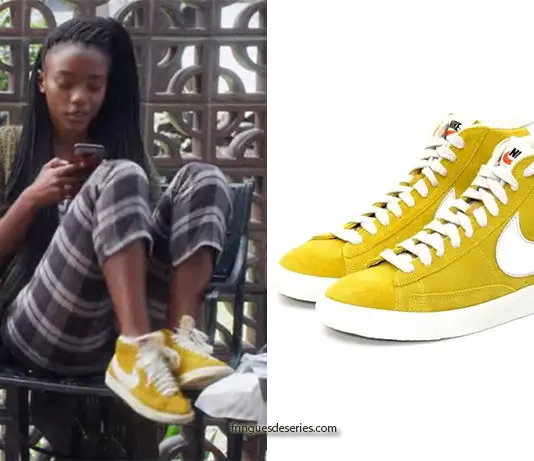 BLOOD & WATER : Puleng’s yellow mustard shoes