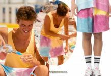 SUMMERTIME : tie dye shorts in episode 4