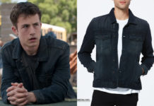 13 REASONS WHY : Clay’s denim jacket in S4E01