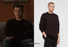 13 REASONS WHY : Clay’s striped sweater in S4E05