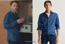 DEMAIN NOUS APPARTIENT : la chemise en denim de Gabin dans l’épisode 691