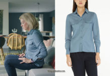 DEMAIN NOUS APPARTIENT : le chemisier bleu fumé de Marianne dans l’épisode 692