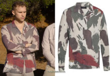 13 REASONS WHY : Ryan’s red bird print shirt in S4E10