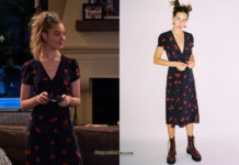 THE EXPANDING UNIVERSE OF ASHLEY GARCIA : Brooke’s cherry dress in S2E03