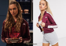 THE EXPANDING UNIVERSE OF ASHLEY GARCIA : Brooke’s violet jacket in S2E04