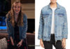 THE EXPANDING UNIVERSE OF ASHLEY GARCIA : Brooke’s pearl denim jacket in S2E03