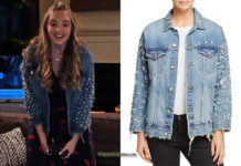 THE EXPANDING UNIVERSE OF ASHLEY GARCIA : Brooke’s pearl denim jacket in S2E03