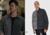 13 REASONS WHY : Zach’s two tones denim jacket in S4E05
