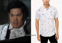 13 REASONS WHY : Zach’s splatter shirt in S4E06