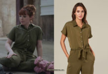 DEMAIN NOUS APPARTIENT : la combi kaki cloutée d’Amanda dans l’épisode 738