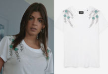 DEMAIN NOUS APPARTIENT : le t-shirt brodé de Chemsa dans l’épisode 738