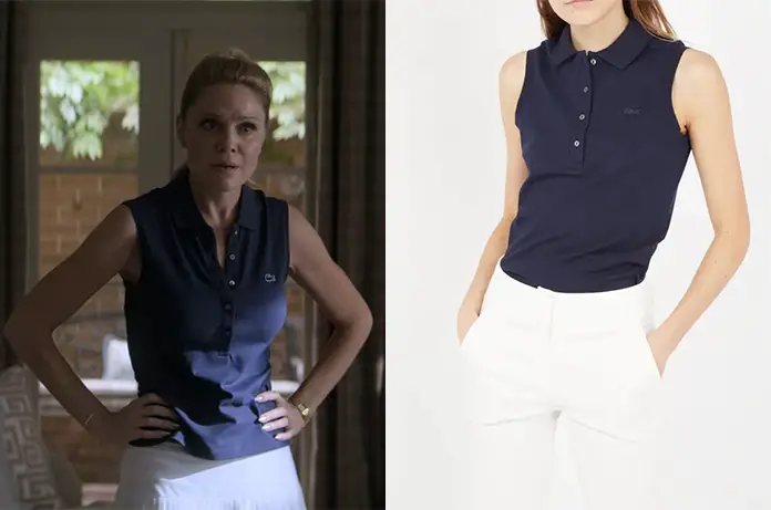 Teenage Bounty Hunters : Debbie’s sleeveless navy polo in S1E01