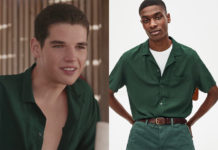 DEMAIN NOUS APPARTIENT : la chemisette verte de Gabriel dans l’épisode 742