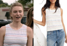 Teenage Bounty Hunters : Sterling’s rainbow-stitched tank top in S1E01