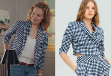 DEMAIN NOUS APPARTIENT : la veste vichy d’Alma dans l’épisode 759