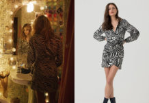 BABY : Chiara’s Zebra print dress in S3E01