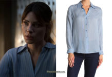 LUCIFER : Chloe’s striped silk blouse in S5E01