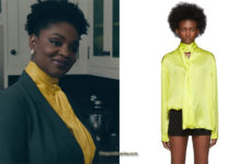 SNEAKERHEADS : Christine’s yellow shirt in S1E01