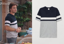 DEMAIN NOUS APPARTIENT : le t-shirt colorblock de Maxime dans l’épisode 755