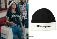 SNEAKERHEADS : Nori’s black and white beanie in S1E02