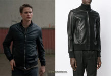 Young Wallander : Kurt Wallander’s black leather jacket in S1E01