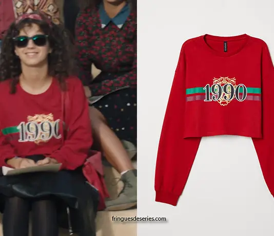 ICI TOUT COMMENCE : le sweat « 1990 » d’Élodie dans le premier épisode