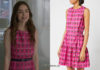 EMILY IN PARIS : Emily’s pink dress in S1E01