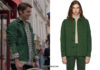 EMILY IN PARIS : Gabriel’s green overshirt in S1E10