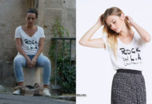 UN SI GRAND SOLEIL : le t-shirt « Rock in L.A » de Myriam dans l’épisode 504