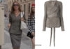 EMILY IN PARIS : Sylvie’s grey outfit in S1E03
