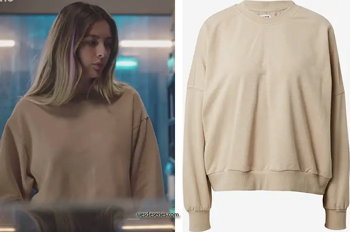 ICI TOUT COMMENCE : le sweat beige de Charlène dans l’épisode 19