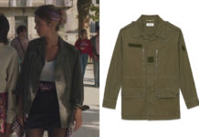 ICI TOUT COMMENCE : la veste militaire de Charlène dans l’épisode 8