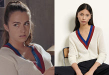 DEMAIN NOUS APPARTIENT : le pull à encolure en V de Charlie dans l’épisode 787