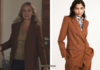 ICI TOUT COMMENCE : le blazer caramel de Claire Guinot dans l’épisode 11
