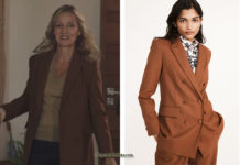 ICI TOUT COMMENCE : le blazer caramel de Claire Guinot dans l’épisode 11